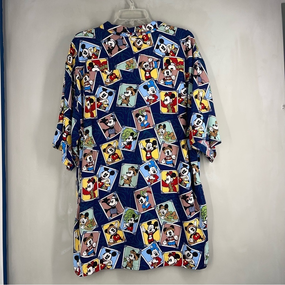 Disneyana Clothiers 2001 Mickey Mouse Shirt Family Reunion Disney Sz L - Picture 7 of 10